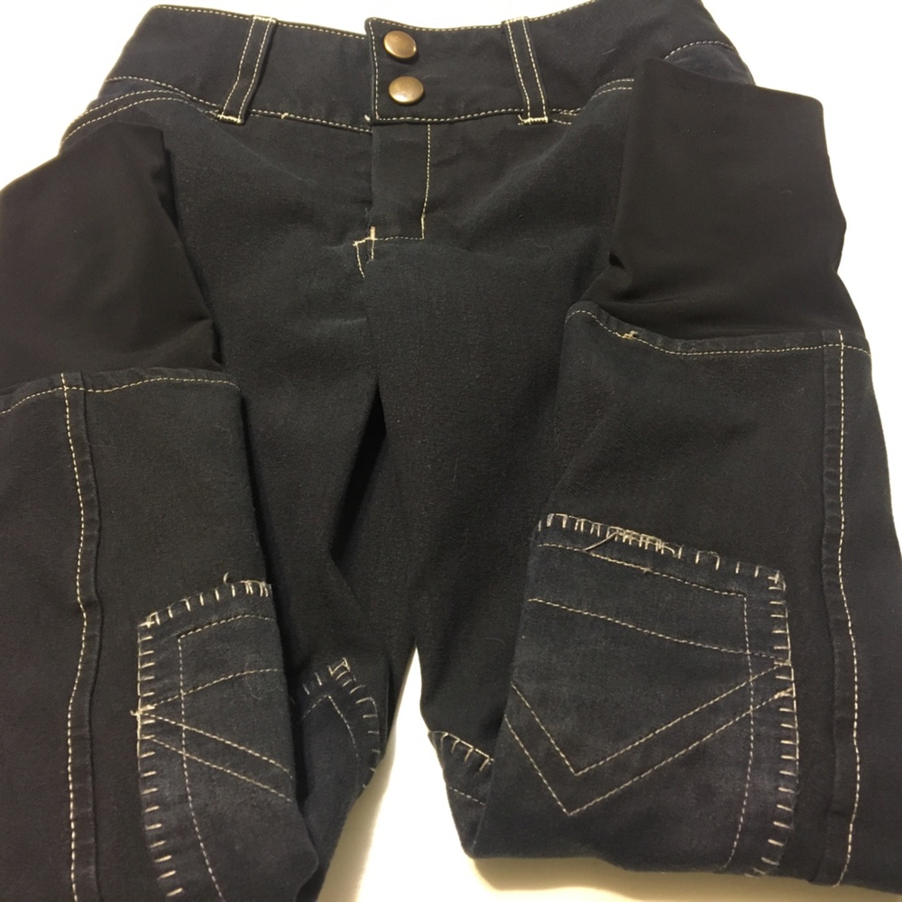 Black breeches size 6